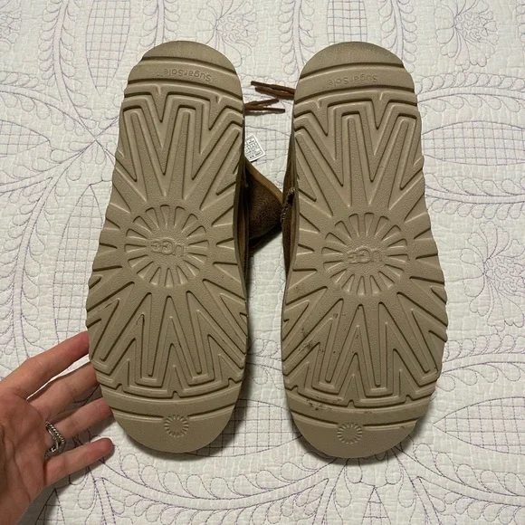 Uggs Campfire Crafted Regenerate Brown Suede Ankle Boots - Picture 6 of 6